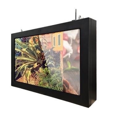 Costruito nella pubblicità fissata al muro dell'altoparlante visualizzi il supporto LCD della parete dello schermo 350 Cd/m2