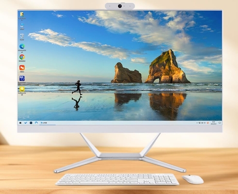 Win10 Desktop AIO PC 250nits Luminosità Con 1T SSD HD 8G/16G/32G DDR4