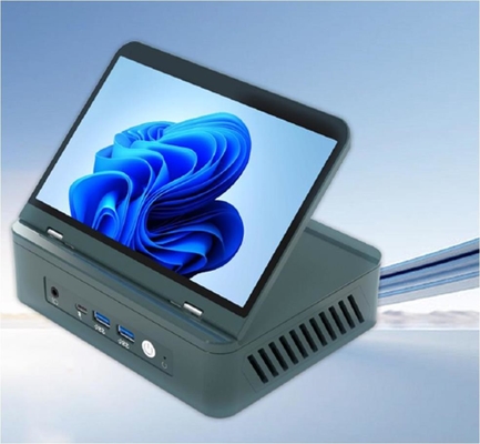 Minicomputer integrato in argento da 7 pollici con porta display VGA 16G RAM I3 -10th