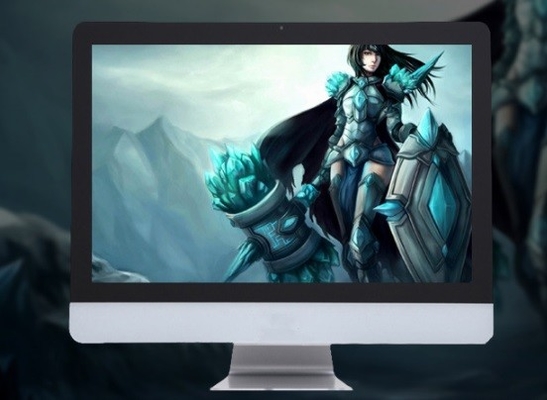 Il desktop pc 240GB HD tutto del FCC I5 8400 AIO in un tocco del PC ha fissato il rumore zero