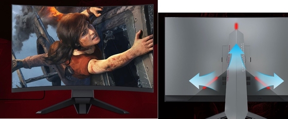 Carta grafica tutta di Dipendent del PC di gioco di HD LED AIO in un angolo visivo del PC dell'ufficio	178º