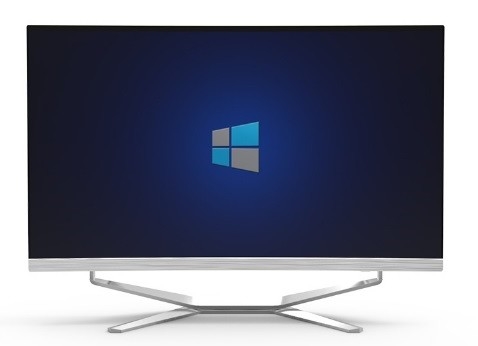 24 pollici PC All In One Computers Gaming Silver I5 / I7 2mm Micro Rim 512G m.2 sSD HD