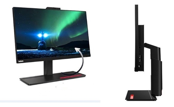 256GB SSD + 1TB SATA HDD AIO Touch Screen PC Stereo Speaker Touch Screen tutto in uno