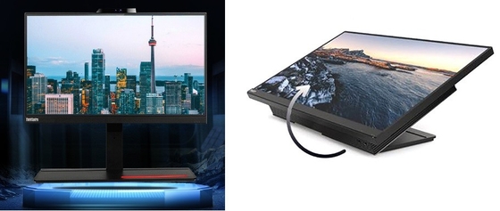 Schermo LCD Win7 Intel I7 del PC da tavolino del touch screen dello SSD 256GB AIO ampio