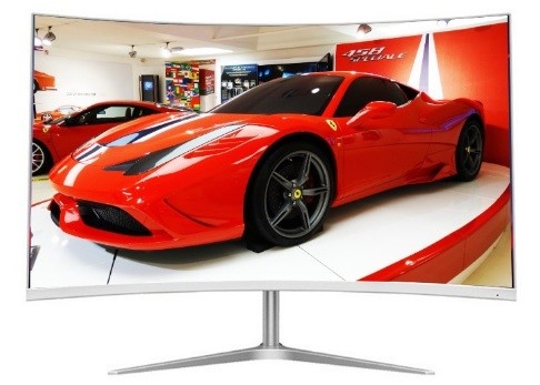 Scopo curvo a grande schermo Smart LCD TV di contrasto dinamico TV 4K multi
