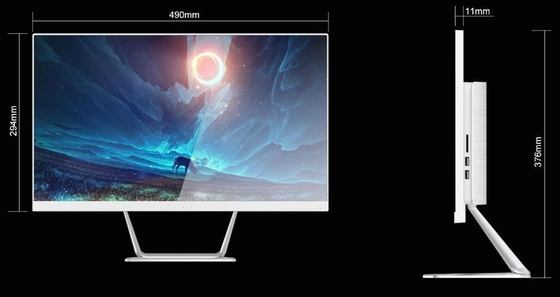 Desktop pc a 21,5 pollici Intel G10-G12 DDR4 RAM Dual HD di H510M/B AIO