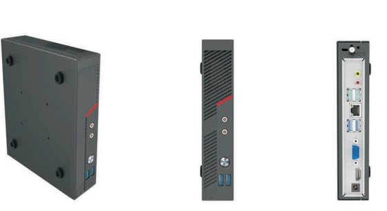 M.2*12242 + PC Wifi2.4G 5G del compatto dello SSD 2,5 mini con Bluetooth 183*186.5*37mm