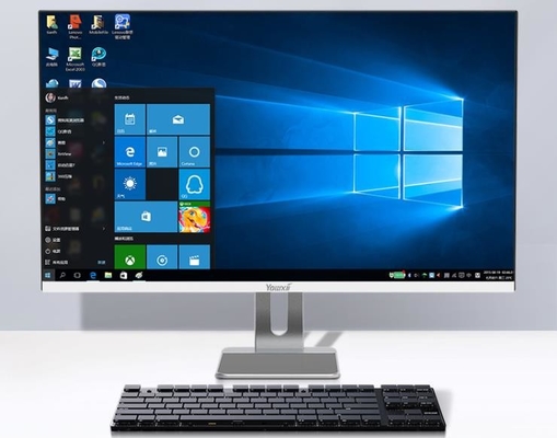 Tutto in un computer touch screen con supporto in lega di alluminio ABS Ampio angolo visivo di 178º