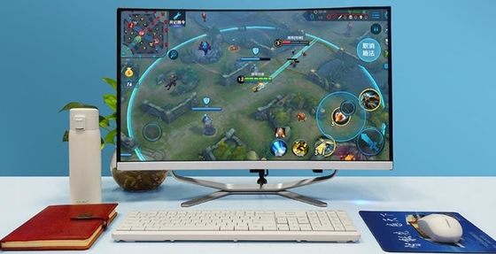 24&quot;/27&quot; All In One Desktop PC 250nits 178o ((L/R) 178o ((U/D) Angolo visivo