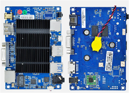 Scheda centrale industriale da 64 GB Per Mini PC Intel Z8350 High Definition Graphics Card Doppio display