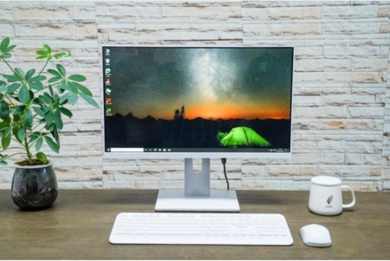 Fornitore di alimentazione di 90W All in 1 Desktop Computer 23.8" con angolo visivo di 178o