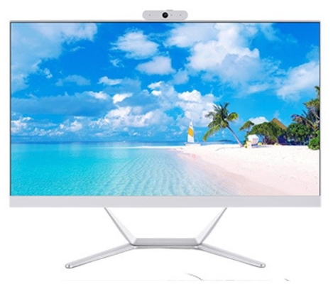 21.5inch AIO Desktop Computers 32G DDR4 RAM I7 Installato doppio tracciato altoparlante stereo
