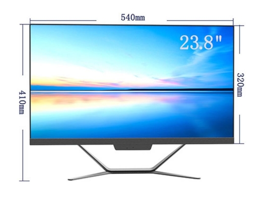 23.8INCH High Definition LED AIO Desktop PC 1920x1080 Risoluzione 1920x1080 16 : 9 Rapporto