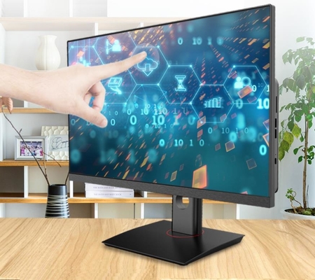 16: 9 Proporzione schermo PC da scrivania AIO Topo cablato e K/B 100*100mm Montaggio a parete