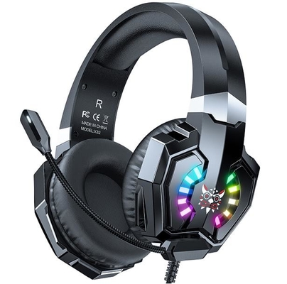 Headset di gioco per computer pieghevole con 20 Ohm + 5% di impedenza 50mm Dimensione altoparlante